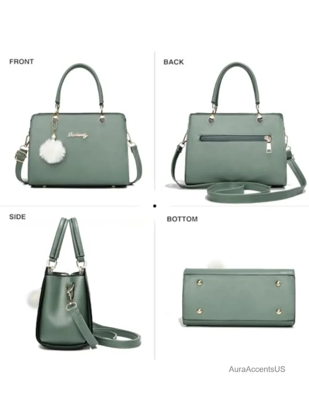 PU Leather Small Crossbody Satchel Shoulder Bag Totes for Women